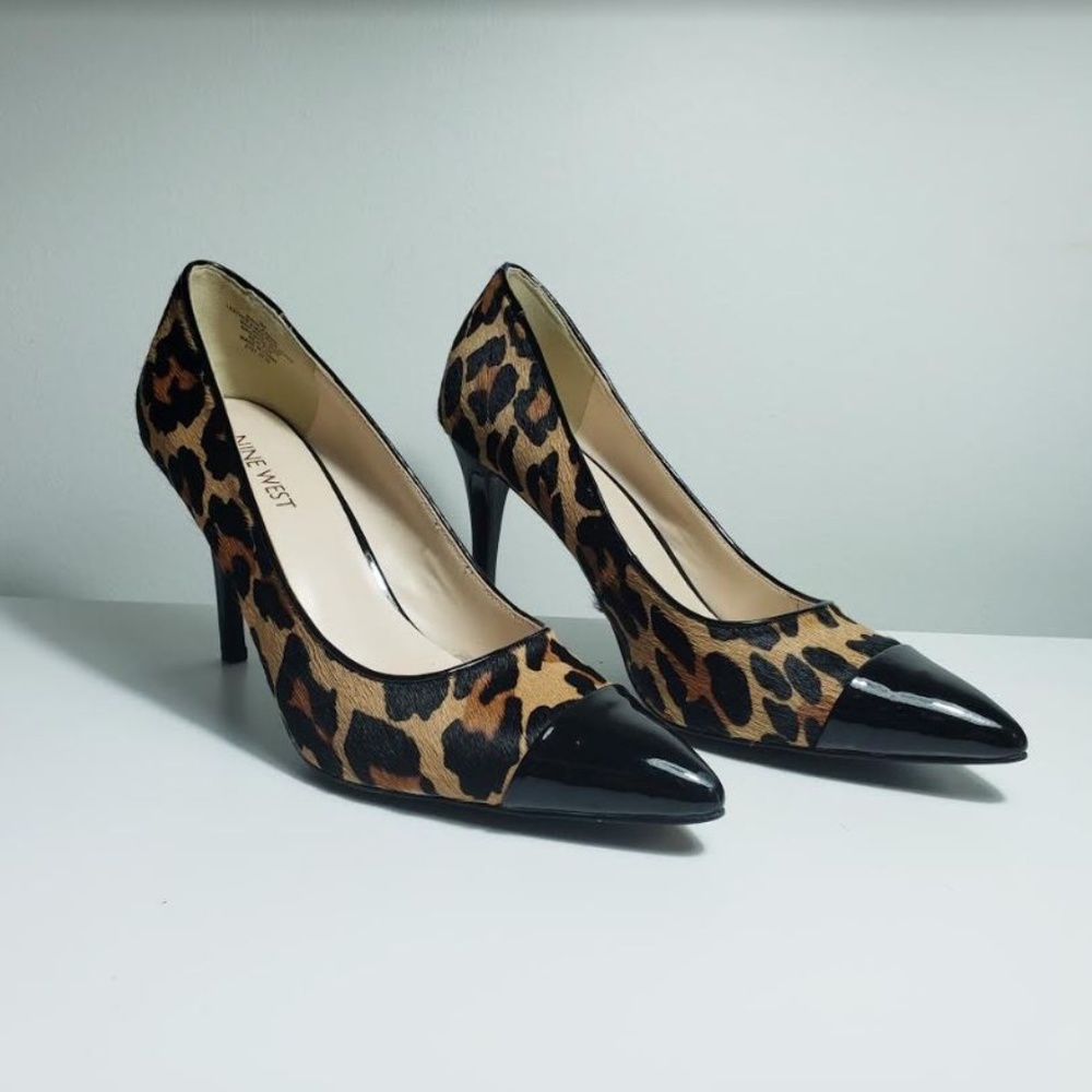NINE WEST Animal Print  Pump Heels